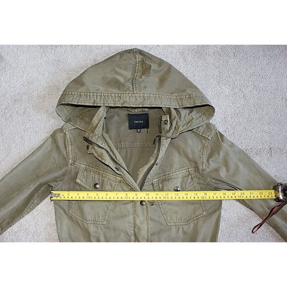 Aritzia - Talula Trooper Jacket in Dark Olive, size XXXS (3XS) - Picture 8 of 12